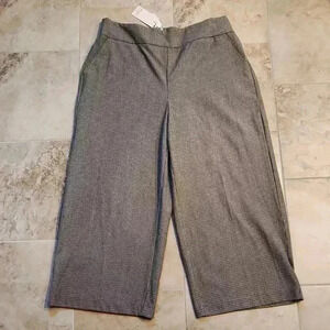 Candies Wide Leg Pull On Cropped Pant